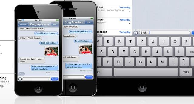 iMessage на iPhone и iPad